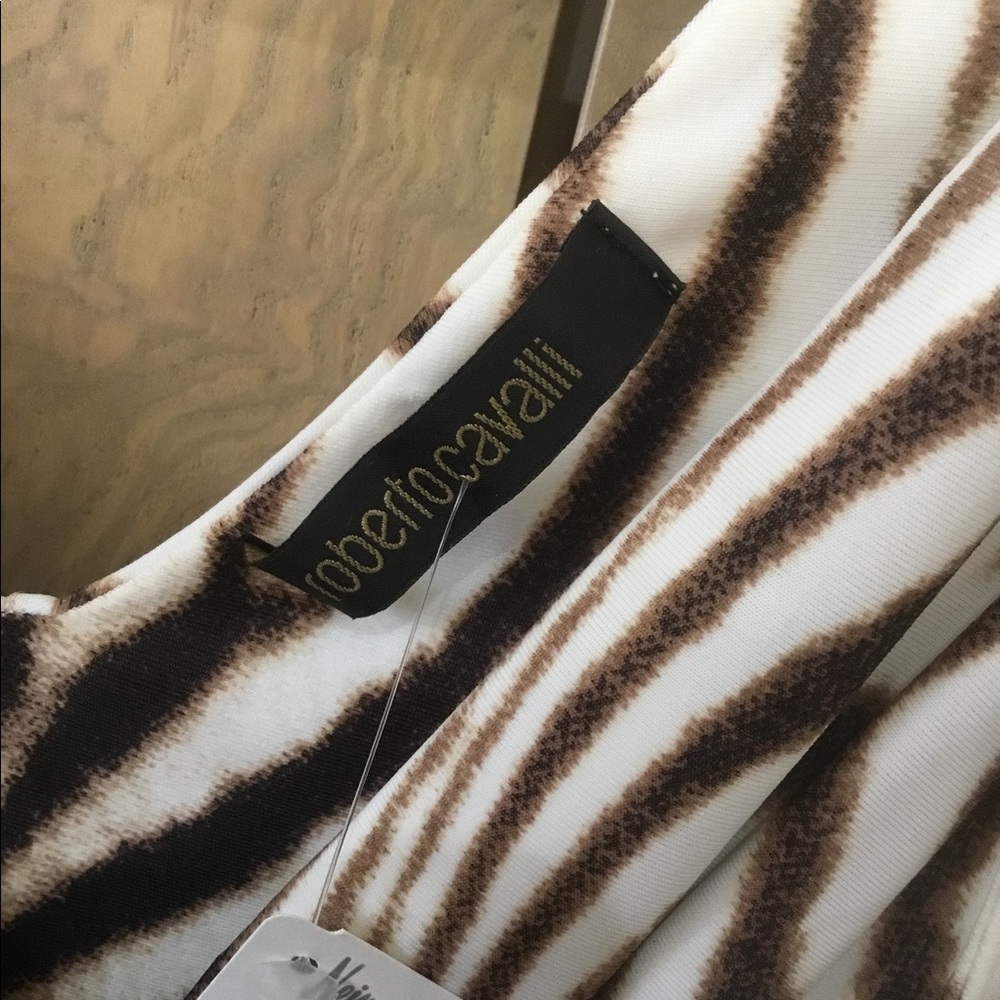 Roberto Cavalli Zebra Print NWT Dress - IT38/US2 - Picture 5 of 9